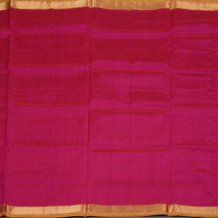 Hayagrivas Handloom Silk Cotton Saree in Enchanting Pink SWBE809C1-7