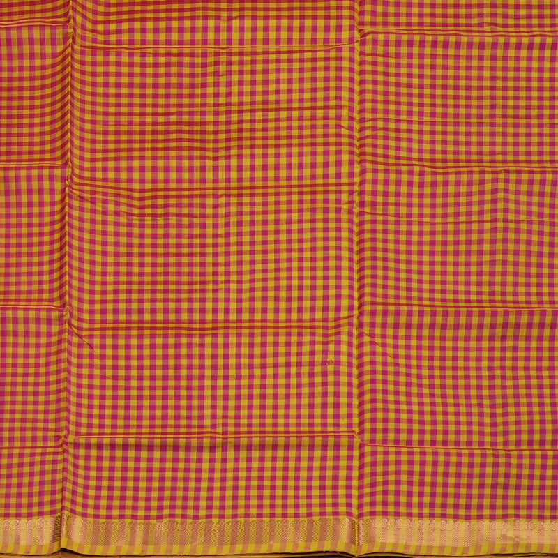 Hayagrivas Handloom Silk Cotton Saree in Enchanting Pink SWBE809C1-7