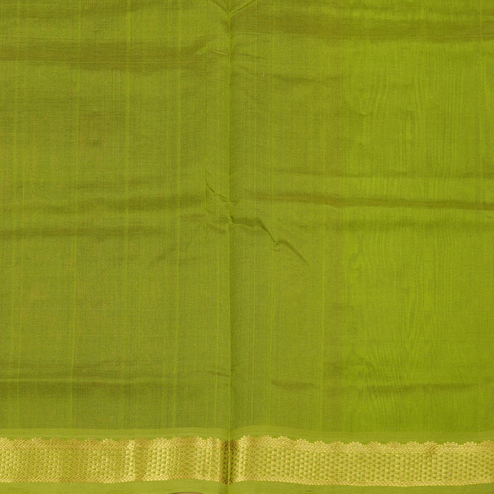 Hayagrivas Handloom Silk Cotton Saree in Opulent Plum Purple SWBE809C2-1