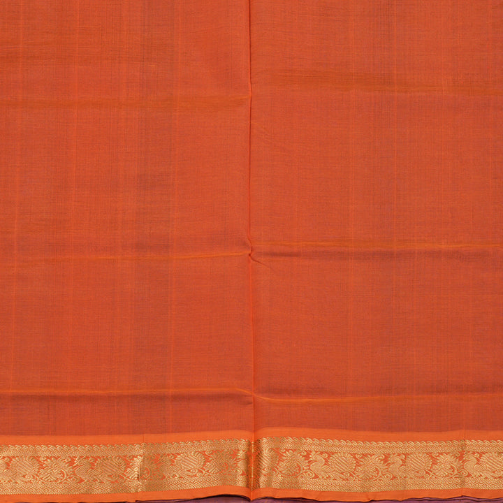 Hayagrivas Handloom Silk Cotton Saree in Mesmerizing Blue SWBE809C2-10