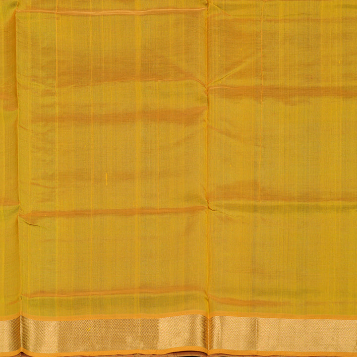 Hayagrivas Handloom Silk Cotton Saree in Ornate Dark Cobalt Blue SWBE809C2-12