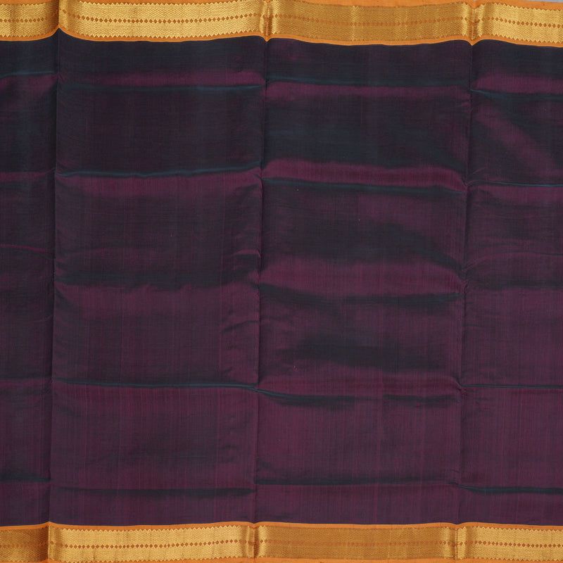 Hayagrivas Handloom Silk Cotton Saree in Graceful Brown SWBE809C2-6