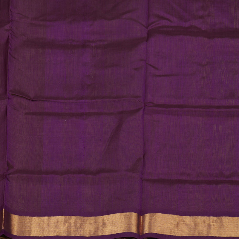 Hayagrivas Handloom Silk Cotton Saree in Bold Lemon Green SWBE809C2-7