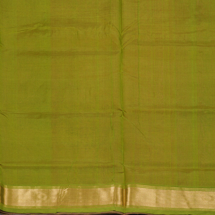 Hayagrivas Handloom Silk Cotton Saree in Resplendent Reddish Pink SWBE809C2-9