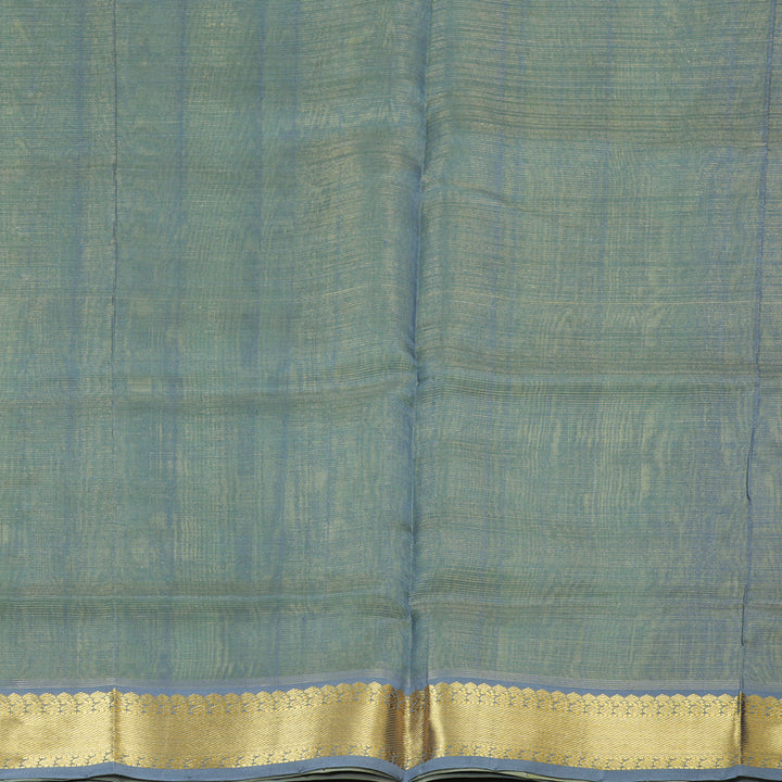 Hayagrivas Handloom Silk Cotton Saree in Stunning Fluorescent Green SWBE809C5-13