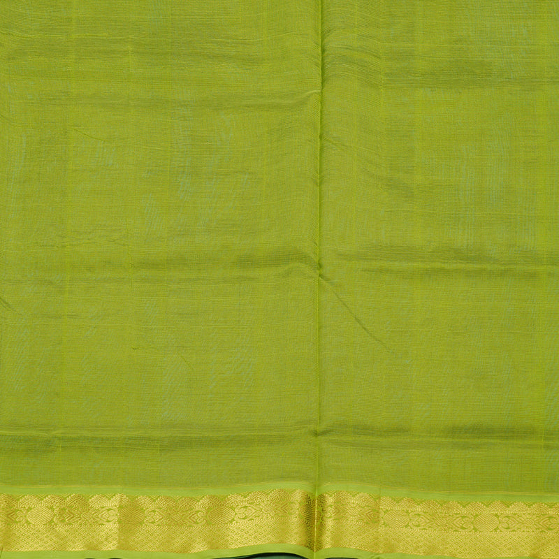 Hayagrivas Handloom Silk Cotton Saree in Mesmering Cobalt Blue SWBE809C5-6