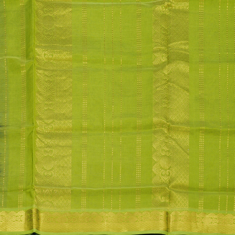 Hayagrivas Handloom Silk Cotton Saree in Mesmering Cobalt Blue SWBE809C5-6