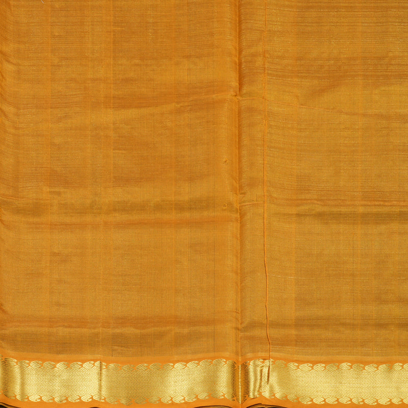 Hayagrivas Handloom Silk Cotton Saree in Refreshing Bottle Green SWBE809C5-9