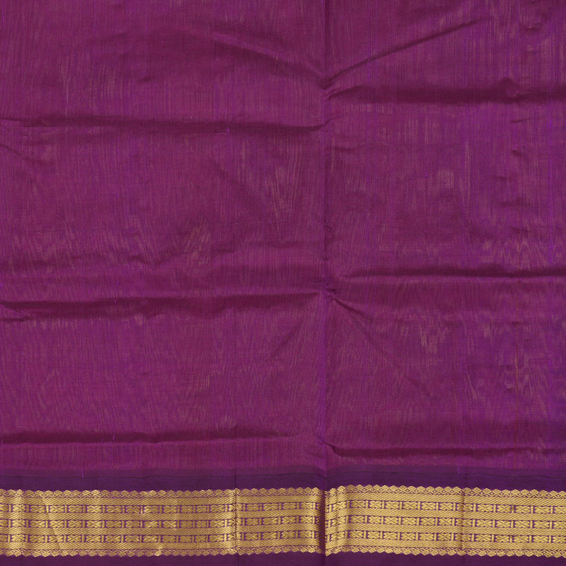 Hayagrivas Handloom Silk Cotton Saree in Magical Honey Mustard SWBE809C8-3