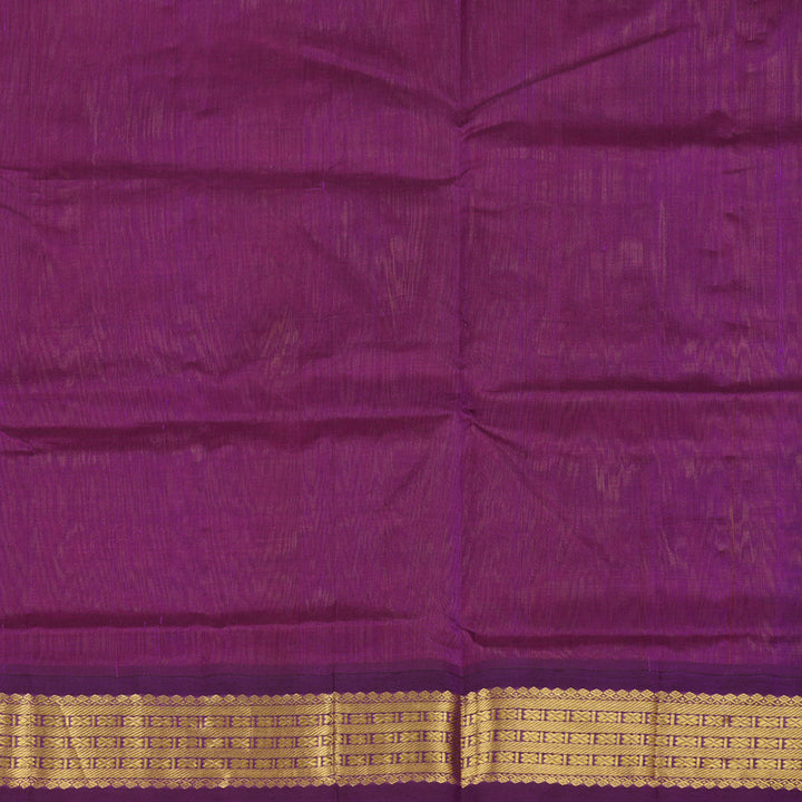 Hayagrivas Handloom Silk Cotton Saree in Magical Honey Mustard SWBE809C8-3