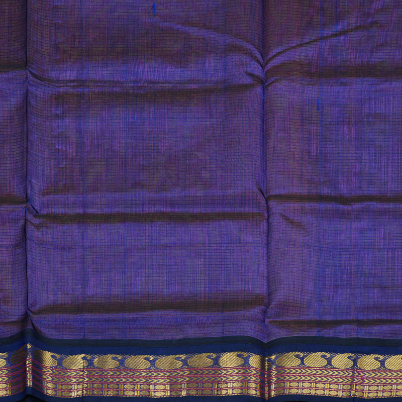 Hayagrivas Handloom Silk Cotton Saree in Luxurious Dual Tone (Pink with Yellow) SWBE809C9-3