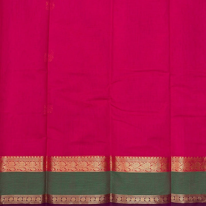 Hayagrivas Rani Pink Handloom Kanchi Cotton Saree SSCBF66E4-21