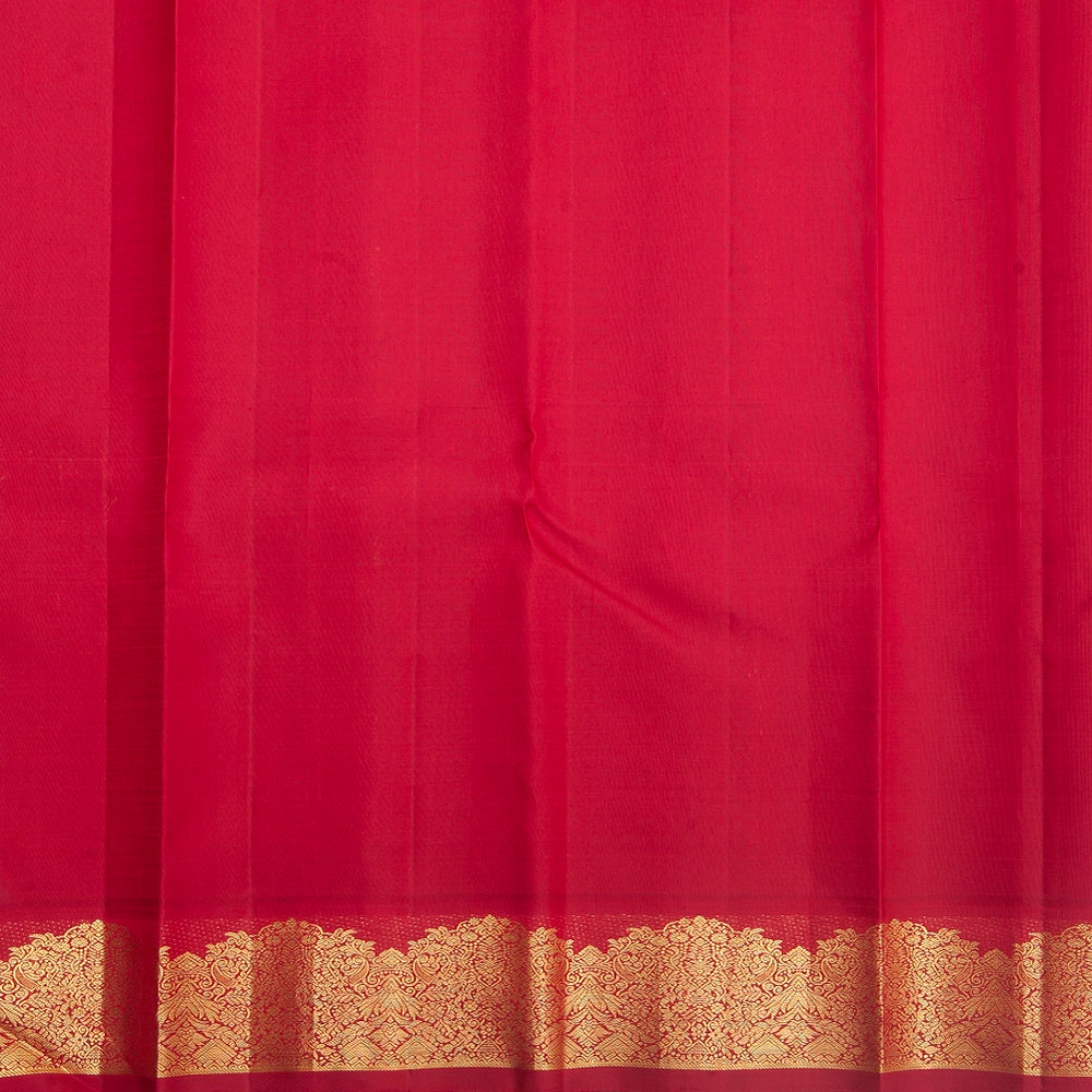 Hayagrivas Handloom Mayilkazhuthu Kanjivaram Silk Saree with Multicolour Border KBF332E7-1