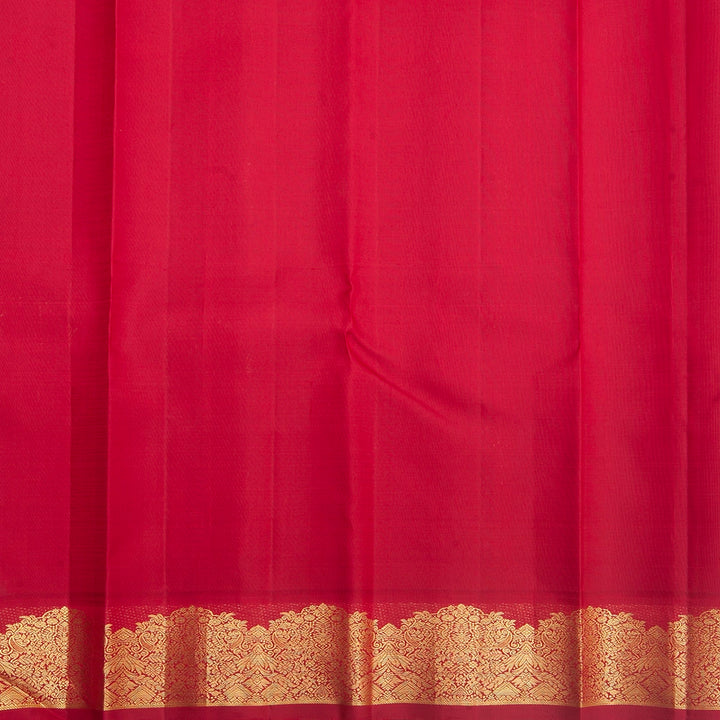 Hayagrivas Handloom Mayilkazhuthu Kanjivaram Silk Saree with Multicolour Border KBF332E7-1