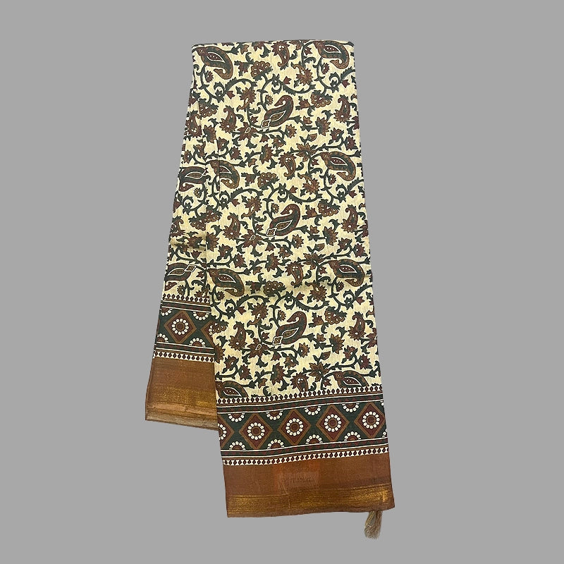 Hayagrivas Sandal Fancy Cotton Sarees