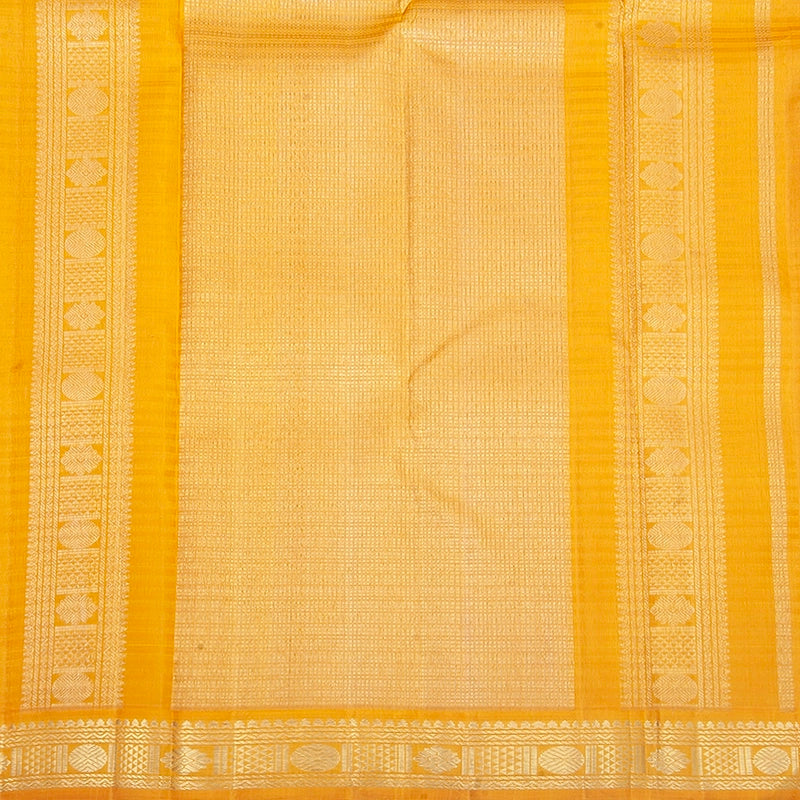 Hayagrivas Handloom Wine Maroon Kanjivaram Silk Saree with Mambazham Orange Border KBF360F7-1