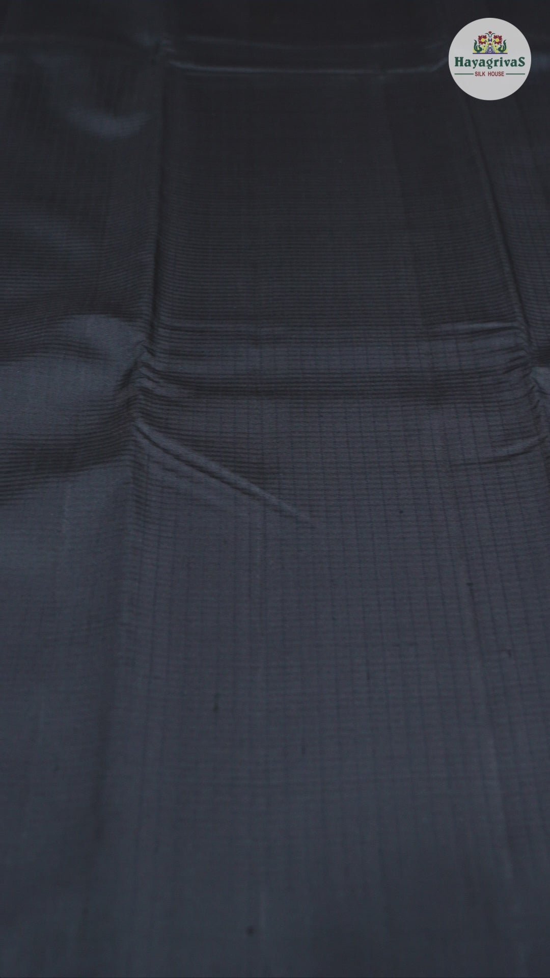 Hayagrivas Handloom Soft Silk Saree in Opulent Black KBD1757A29-4