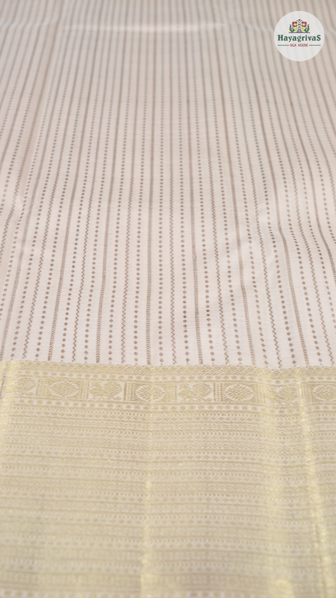 Hayagrivas Sandal Handloom Kanjivaram Silk Saree KBD1815B10-1